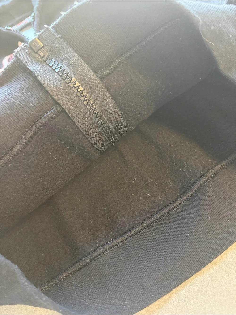 Harley Davidson Fleece Black Zip up jacket